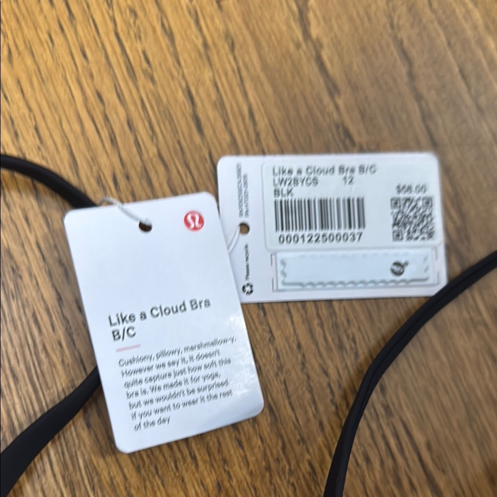 Lululemon Women's Black Like a Cloud Bra B/C - Picture 4 of 4